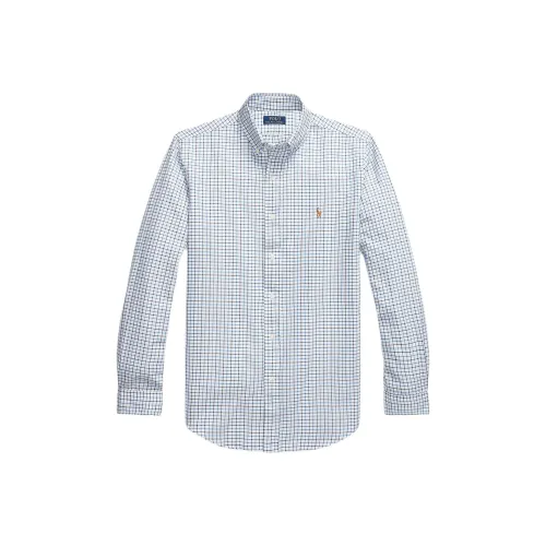 Polo Ralph Lauren Рубашка Мужская Синяя Черная