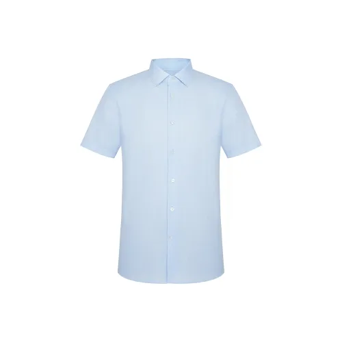 Satchi Небесно-голубой Мужские Рубашки