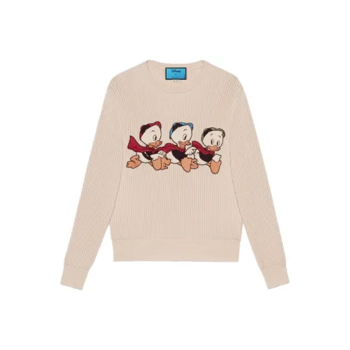 GUCCI X Disney Свитер Мужской Айвори Белый