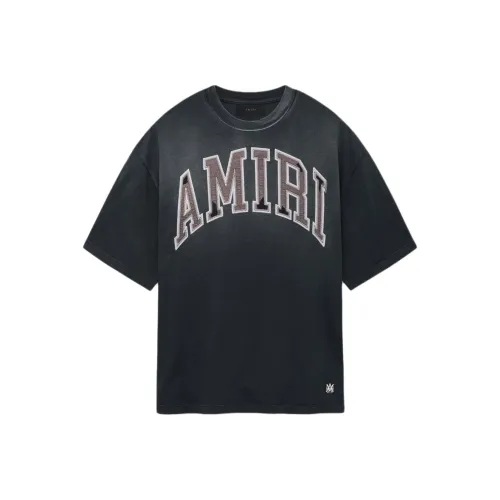 AMIRI Мужские черные футболки
