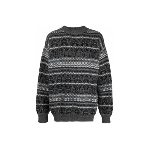 Balenciaga Серые Мужские Свитера