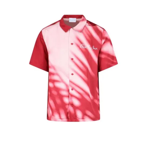 Blue Sky Inn Red Men's Shirts Blue Sky Inn Красные Мужские Рубашки