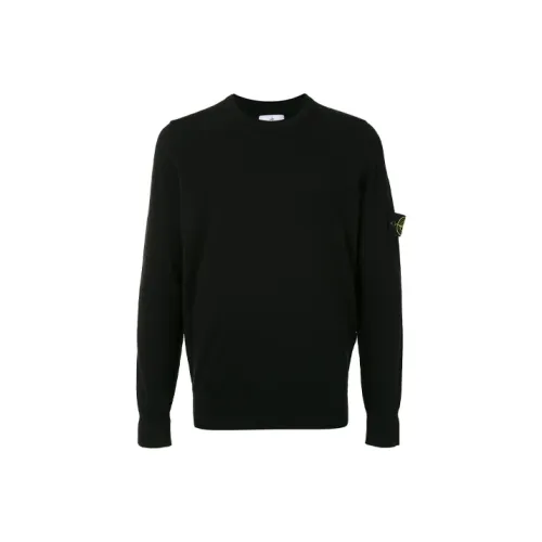 Stone Island Черные Мужские Свитера