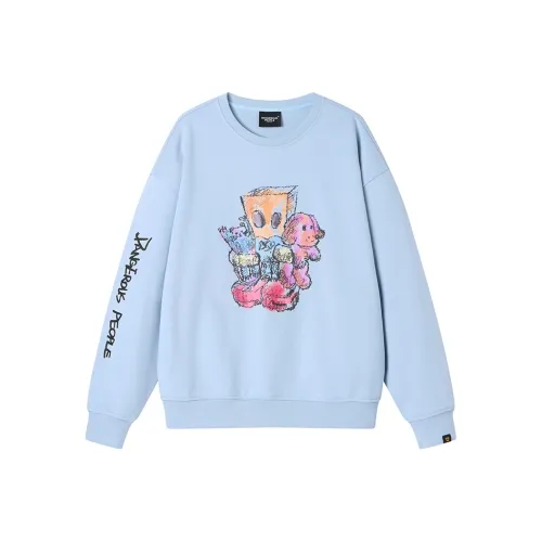 DANGEROUSPEOPLE Свитшот с круглым вырезом Унисекс