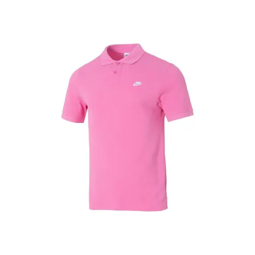 Nike Розовое Мужское Поло
