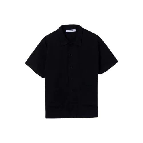 GIMAGUAS Мужские черные рубашки