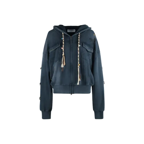 Valeria Obbaco Свитшот Унисекс Темно-синий