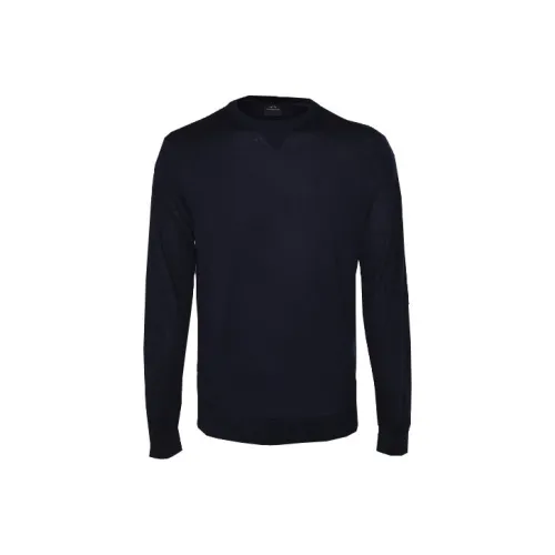 ARMANI EXCHANGE Свитер Мужской Темно-синий Синий