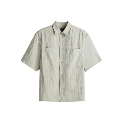 H&M Бежевые Мужские Рубашки