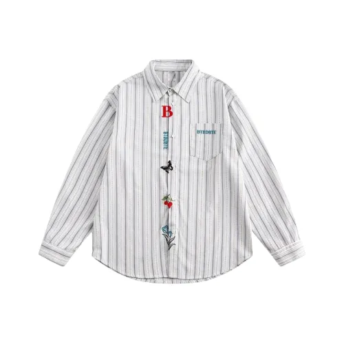 Fakeyoung Белая унисекс рубашка