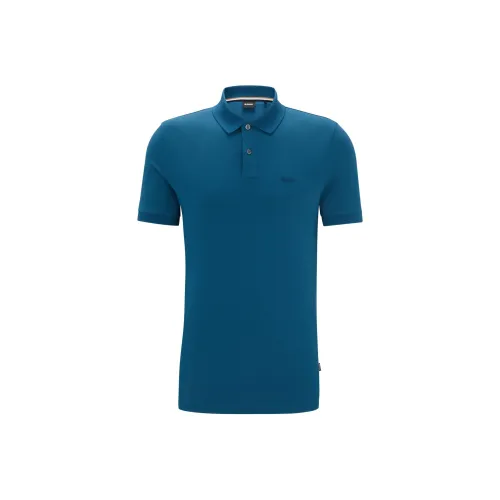Hugo Boss Поло Мужское Синее