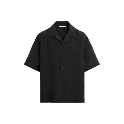 ZARA Мужские черные рубашки