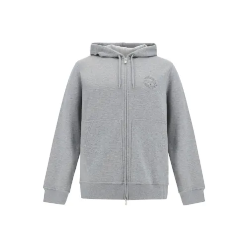 BRUNELLO CUCINELLI Толстовка Мужская Серого цвета