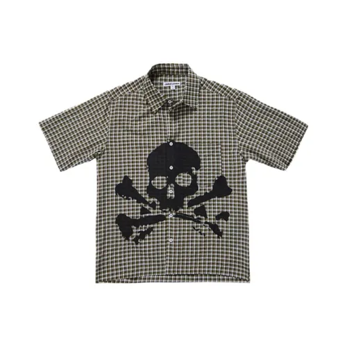 Jaded London Рубашка Унисекс Оливково-зеленый