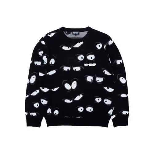 RIPNDIP Черный Унисекс Свитеры