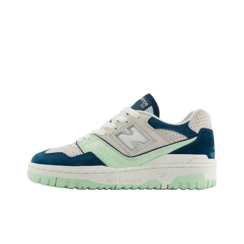 New Balance NB 550 Low Топ Повседневная обувь Унисекс Серый Зеленый