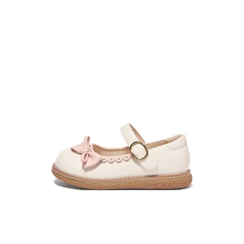 Snoffy Slip-resistant Abrasion-resistant Low Top Детская кожаная обувь для малышей