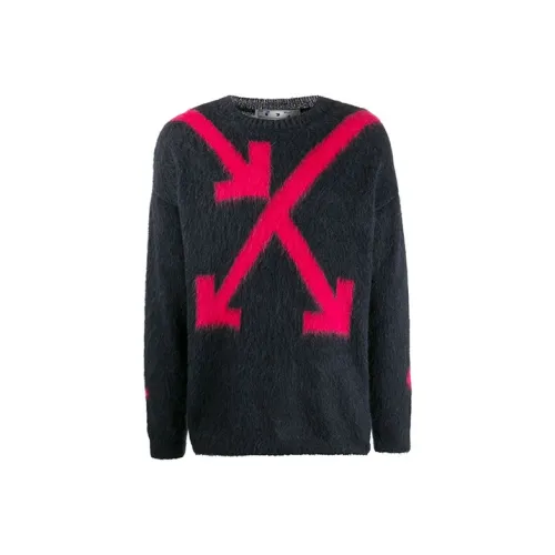 Off Белый FW20 Черный Мужские Свитера