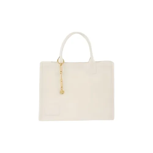 Sandro Коровья кожа Тоут Сумка Сумка для покупок Сумка Большая Женская Светлый Умбра