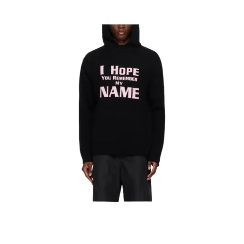 WE11DONE Толстовка Мужская Черная