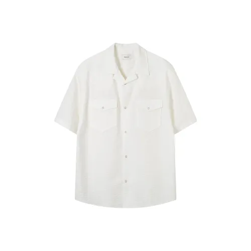 COKEIN Белый Мужская Рубашка