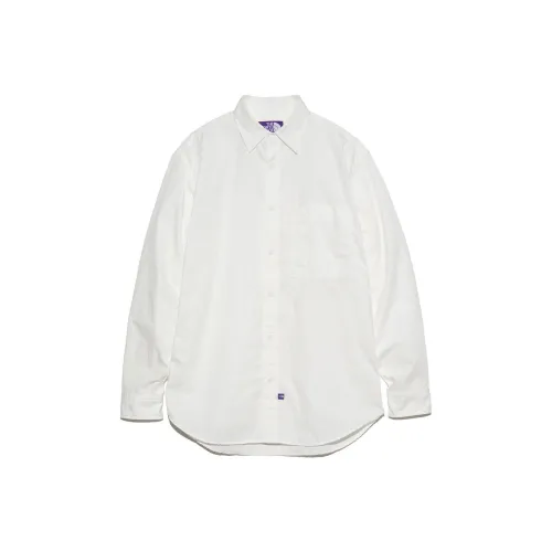 THE NORTH FACE PURPLE LABEL FW23 SS24 Рубашка Мужская Белая