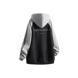 Чёрный с меланжевым серым