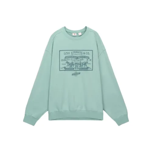 Levi's Толстовка Мужская Светло-Зеленая