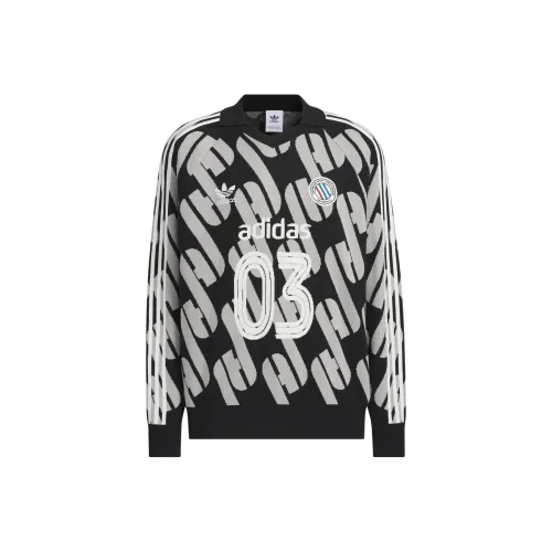 Adidas Originals ADCBC FW24 POLO U Adicolor Толстовка Унисекс Черный Средний вересковый серый