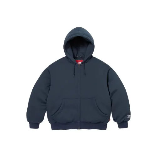 Supreme x THE NORTH FACE THE NORTH FACE FW24 WEEK9 Пуховики ZIP UP Худи Унисекс