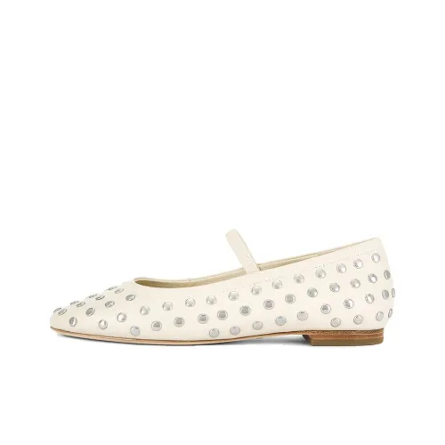 PAIGE JOYA Mary Jane Shoes Женские Бежевые