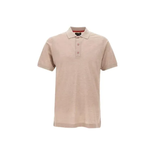 KITON Поло Мужское Светло-Розовое
