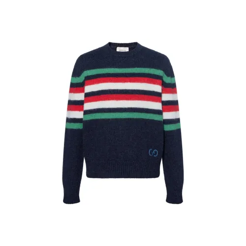 GUCCI Синий Мужской Свитера