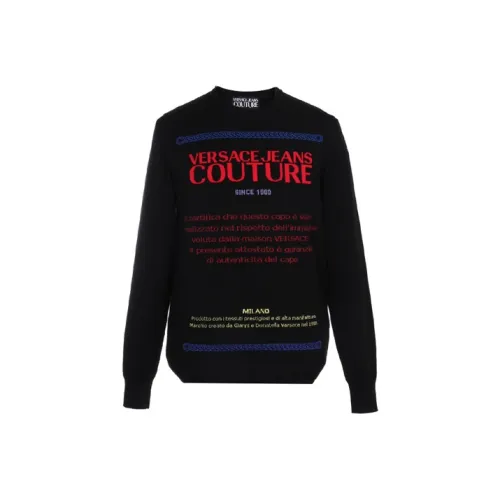 VERSACE JEANS COUTURE Свитер Мужской Черный