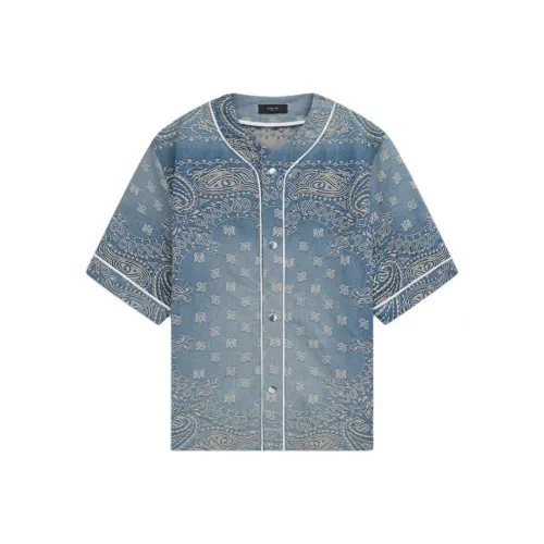 AMIRI Мужские Синие Рубашки