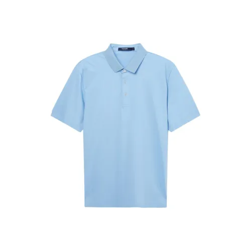 YOUNGOR Поло Мужское Светло-Синий