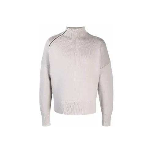 Jacquemus Серый Мужской Свитеры