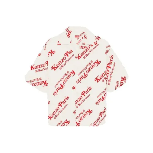 KENZO Белые Мужские Рубашки