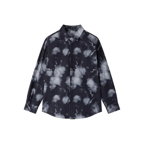 HERBEL Мужские Черные Рубашки