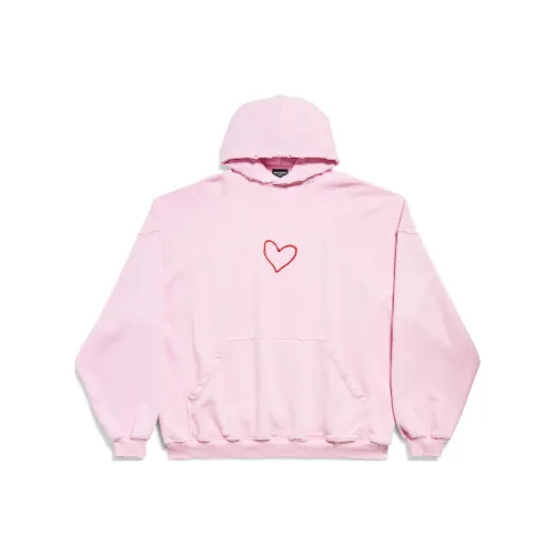 Balenciaga Свитшот Loose Fit Unisex Light Pink