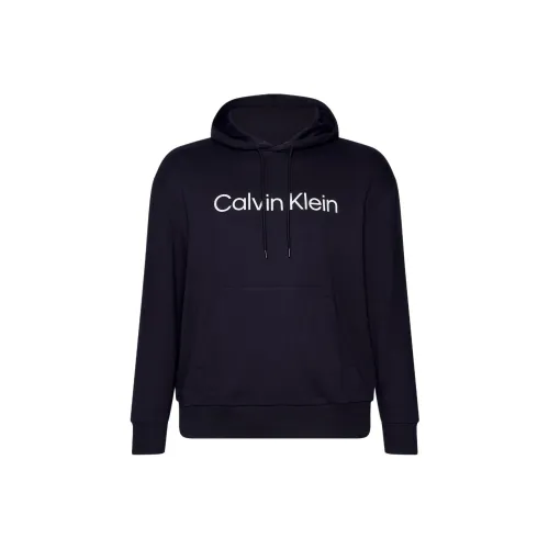 CALVIN KLEIN Свитшот Европейская версия Мужской Полуночный синий