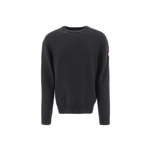 Canada Goose Paterson Series Черные Мужские Свитера