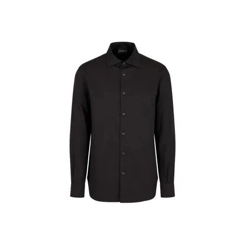EMPORIO ARMANI Рубашка Мужская Черная