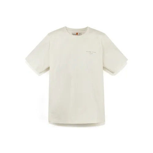 Timberland T-Shirt Мужской Айвори Белый