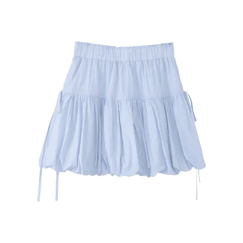 Fstudio Повседневные короткие юбки женские синие