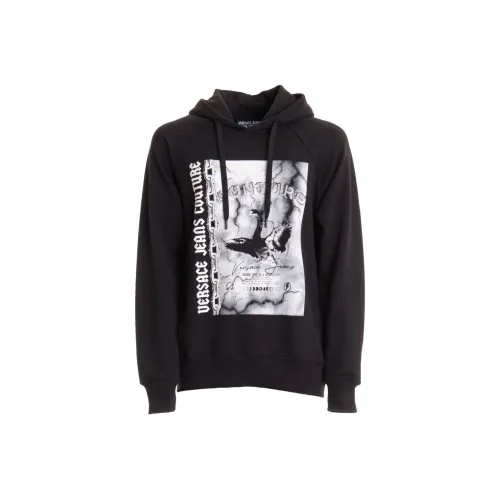 VERSACE JEANS Свитшот Мужской Черный