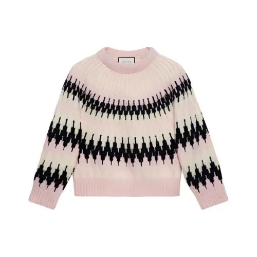 GUCCI 2020 Осенне-зимняя коллекция Свитер Мужской Розовый