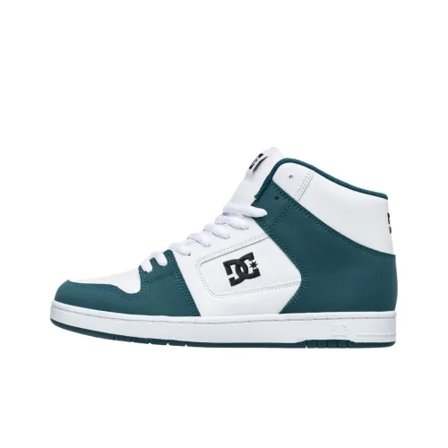 DC Shoes MANTECA 4 Устойчивые к истиранию высокие кроссовки для скейтбординга Мужские Темно-циановый
