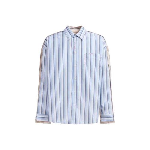 MARNI Синий Мужские Рубашки