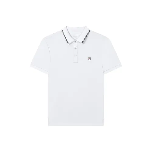 FILA Modern Heritage Стандартный Белый Мужская Рубашка Поло